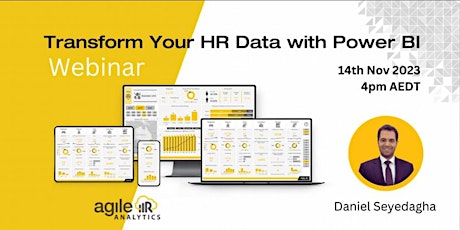 Primaire afbeelding van Transform Your HR Data with Power BI: Virtual Event