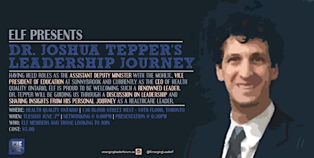 ELF Speaker Series feat. Dr. Joshua Tepper primary image