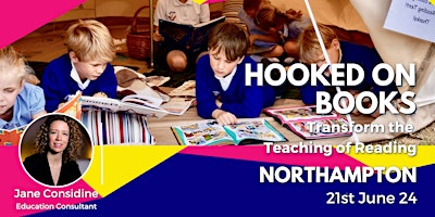 Primaire afbeelding van Hooked on Books Conference with Jane Considine in Northamptonshire