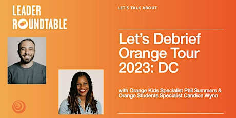 Let's Debrief Orange Tour 2023 primary image