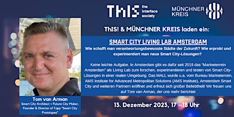 Hauptbild für Smart City Eventserie #18: Smart City Living Lab Amsterdam "Marineterrein"