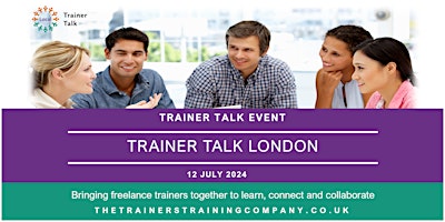 Imagem principal do evento Trainer Talk Local London