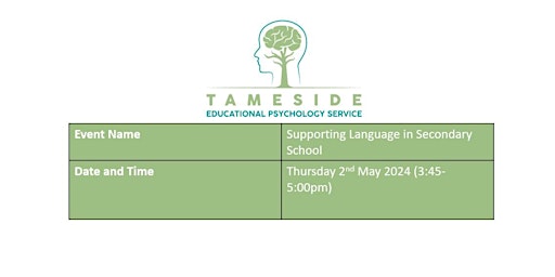 Supporting Language in Secondary School primary image