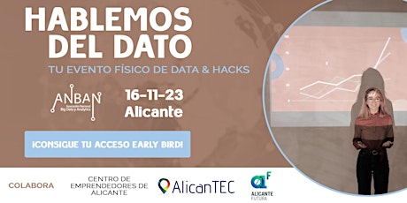 Imagem principal do evento HABLEMOS DEL DATO | #ALICANTE