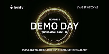 Hauptbild für Tenity Nordics Demo Day: Batch II