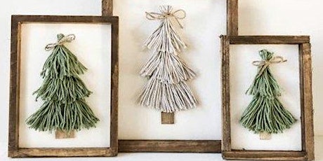 Boho Yarn Christmas Tree Class primary image
