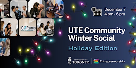 Imagen principal de UTE Community Winter Social - Holiday Edition