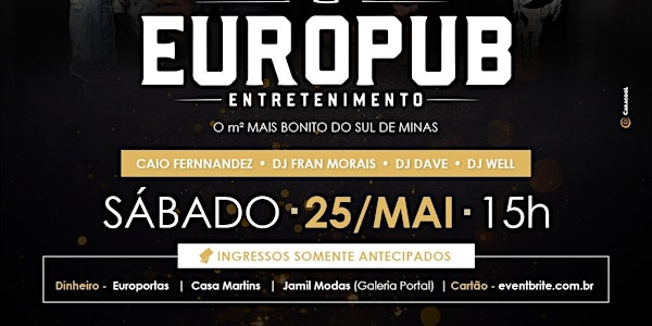 ANIVERSÁRIO DE 1 ANO - EUROPUB