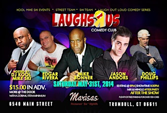LAUGHS Я US COMEDY CLUB @ MARISA'S in TRUMBULL, CT. primary image