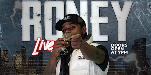 Roney performing live in Kingston 19+ primary image