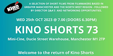 Imagen principal de KINOFILM presents KINO SHORTS 73