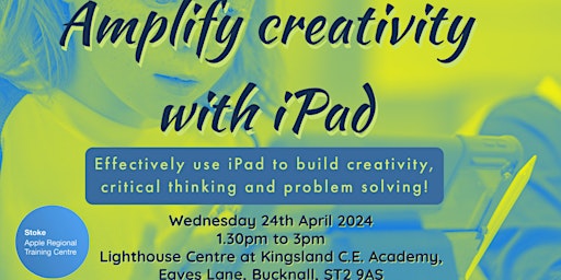Imagem principal do evento Amplifying  Creativity with iPad