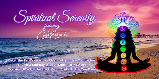 Primaire afbeelding van Spiritual Serenity ~ Healing through Hypnosis