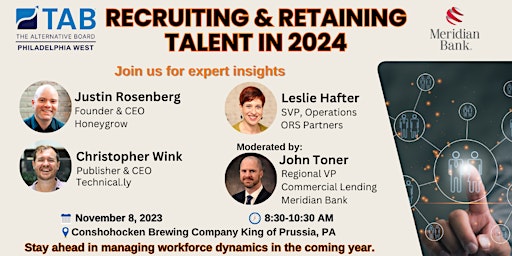 Morning Masters Forum:  Recruiting and Retaining Talent in 2024 primary image