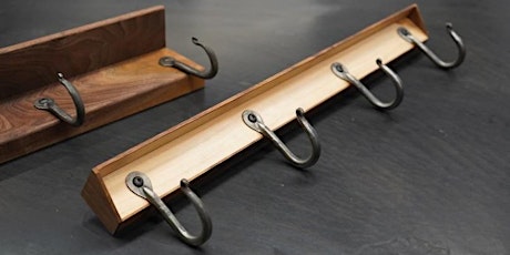 Blacksmithing + Woodworking Workshop: Make Your Own Coat Rack!