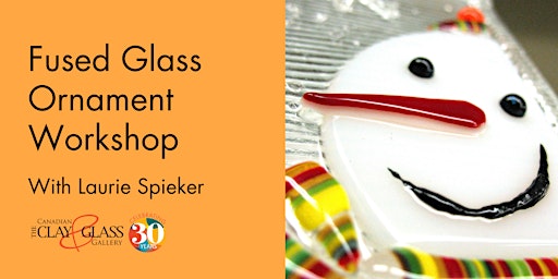 Imagem principal de Fused Glass Ornament Workshop with Laurie Spieker