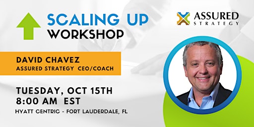 Immagine principale di Scaling Up Workshop - Fort Lauderdale 