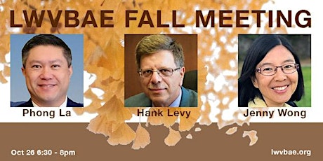 LWVBAE Fall Meeting primary image