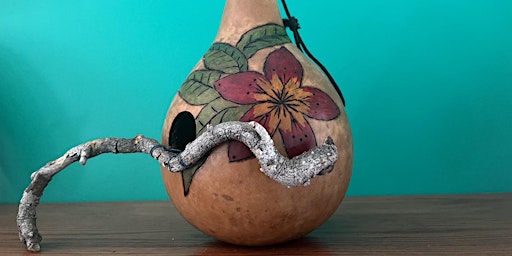 Natural Birdhouse Making with Gourds with Leigh Adams  primärbild