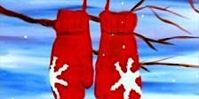 IN-STUDIO CLASS Red Mittens Wed. Dec. 27th 6:30pm $35 primary image