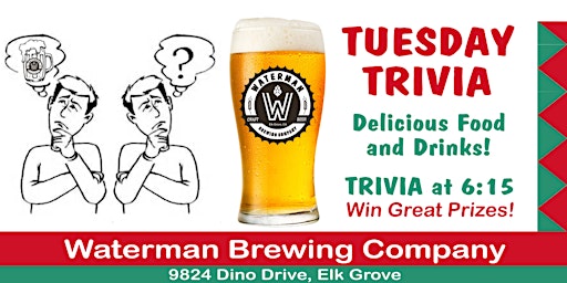 Primaire afbeelding van Tuesday Night Trivia with Mark