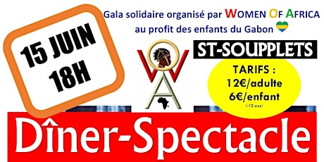 Image principale de DINER-SPECTACLE SOLIDAIRE AFRICAIN