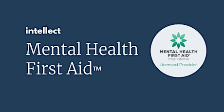 Mental Health First Aid Training -  Intellect Helpline Responders