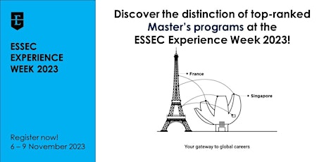 Image principale de ESSEC Experience Week 2023