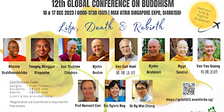 Hauptbild für 12th Global Conference on Buddhism