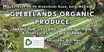 Primaire afbeelding van Glebelands Organic Produce: Farm Tour