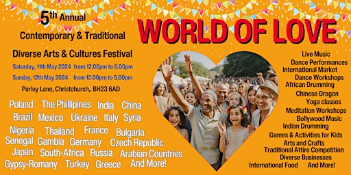 Imagem principal de World of Love Festival. The World on your Doorstep.