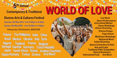 Imagen principal de World of Love Festival. The World on your Doorstep.