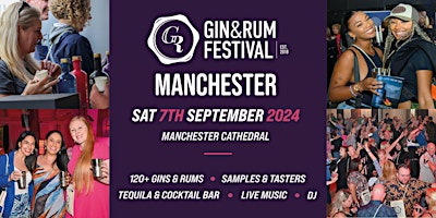 Gin & Rum Festival - Manchester September - 2024 primary image