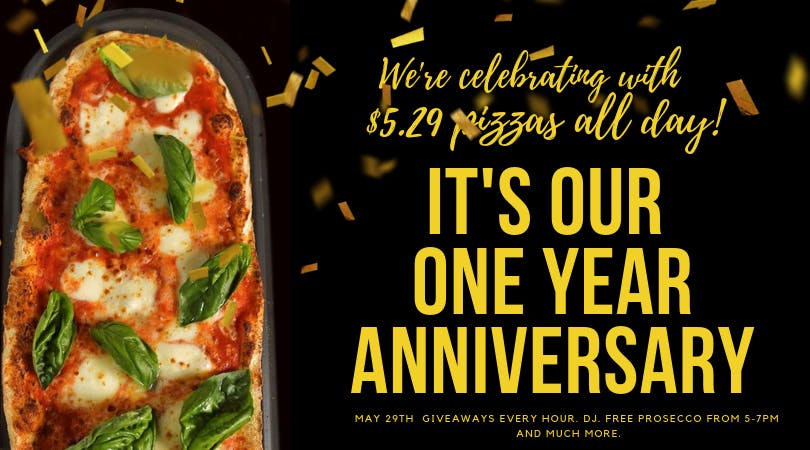 P.Pole Pizza Celebrates One Year Anniversary with $5.29 Pizzas! 