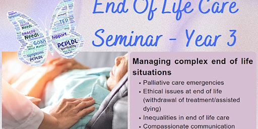 Imagen principal de RBH Student Seminar - End of Life Care (Yr 3 only)
