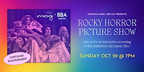 Rocky Horror Picture Show • Interactive Screening • Hosted by BBA @ Moxy  primärbild