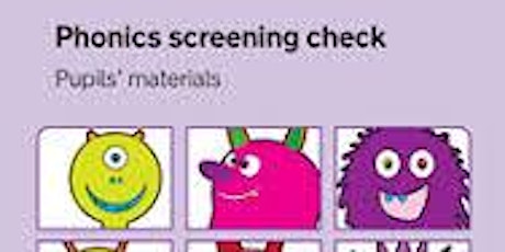 A check in for the Phonics Screening Check