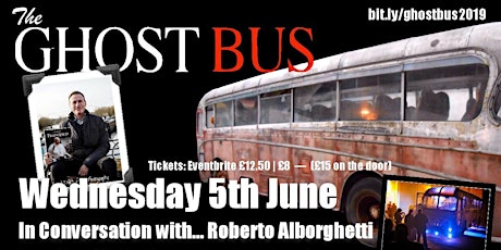 Ghost Bus 2019 - In Conversation with... Roberto Alborghetti primary image