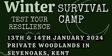 Winter Survival Course - Overnighter in the Woods - Test your resilience! primary image