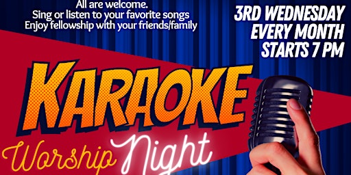 Immagine principale di Karaoke Worship Night 