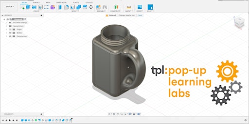 Imagem principal do evento 3D Design with Fusion 360