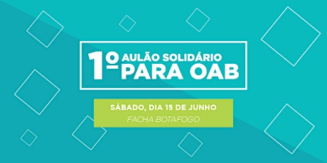 Imagem principal do evento 1° AULÃO SOLIDÁRIO PARA OAB - FACHA