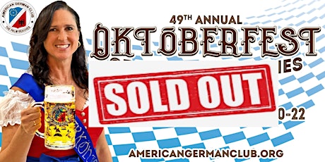 Oktoberfest 2023- 2nd Saturday!   SOLD OUT! primary image