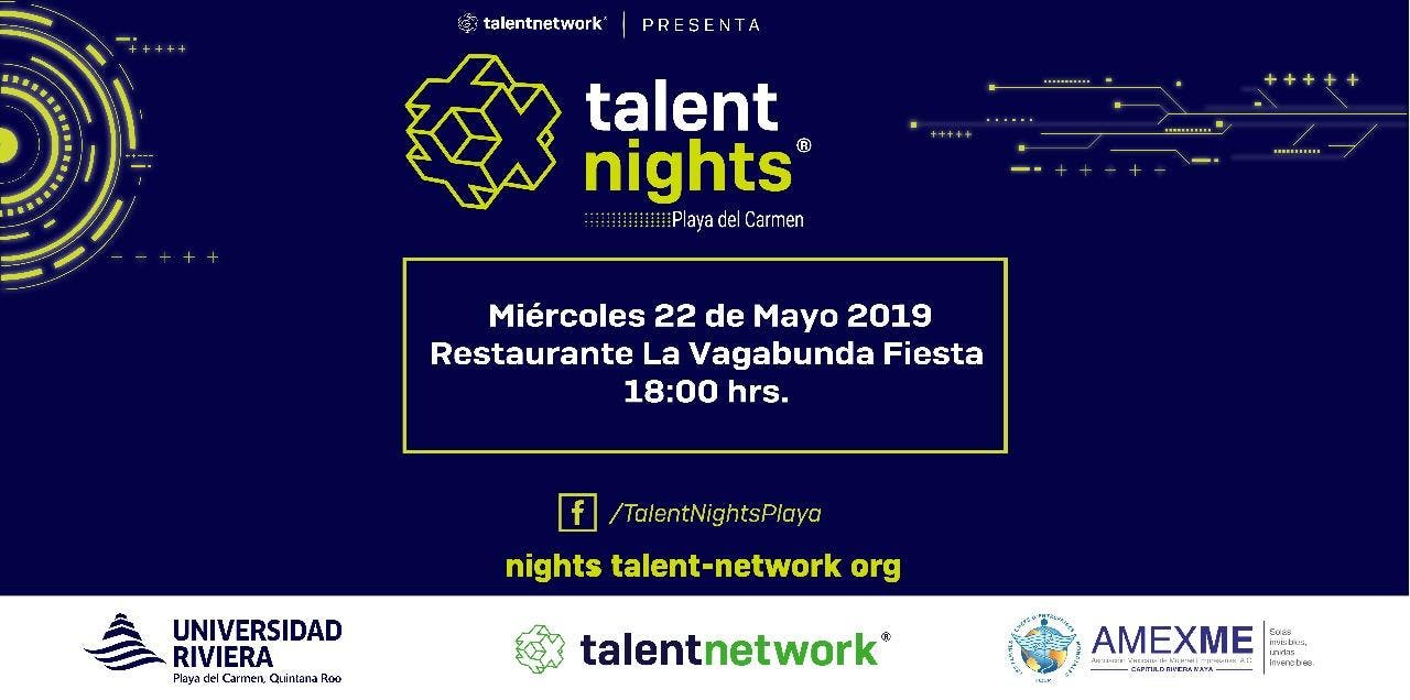 Talent Night Playa del Carmen Mayo 2019