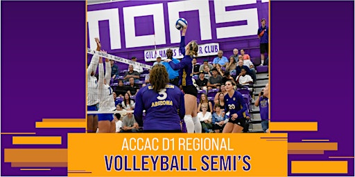 ACCAC D1 Regional Volleyball Semi’s primary image