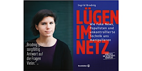 Hauptbild für Ingrid Brodnig: Fake News - Lügen im Netz - 13. Juni Ehem. Synagoge Wetter