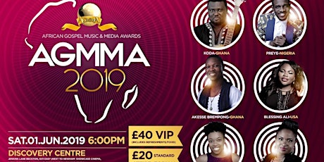 African Gospel Music and Media Awards 2019  AGMMA primary image