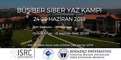 BÜSİBER Siber Yaz Kampı 2019 primary image