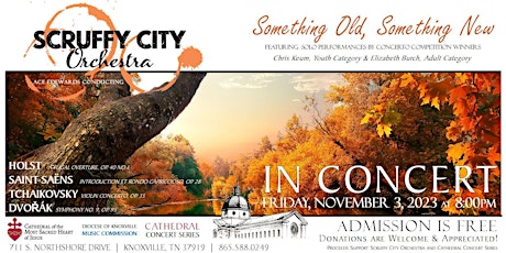 Hauptbild für Cathedral Concert: Scruffy City Orchestra