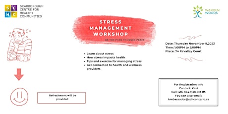 Stress Management Workshop primary image
